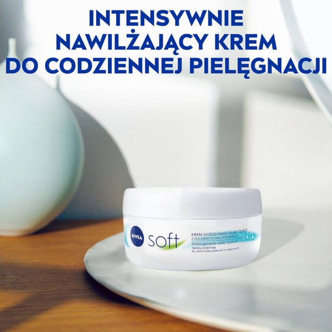 Nivea Soft krem intensywnie nawilżający 200ml