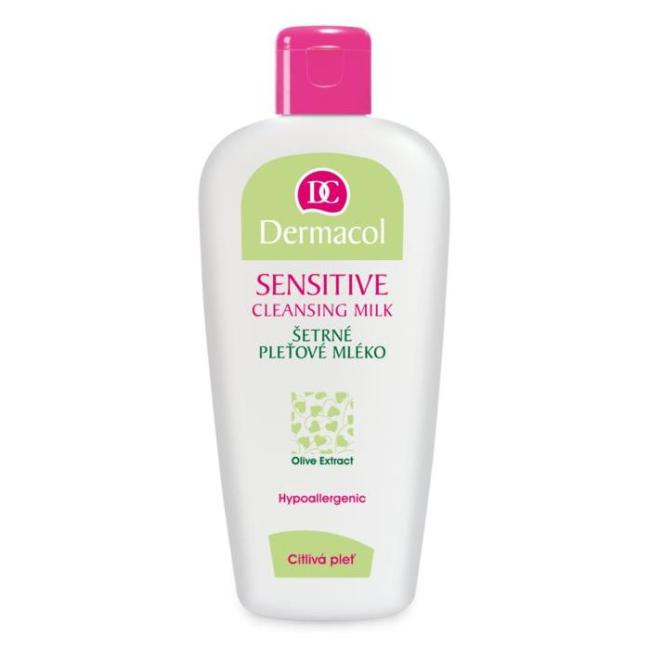 Dermacol Sensitive Cleasing Milk mleczko oczyszczające z wyciągiem z oliwek 200ml
