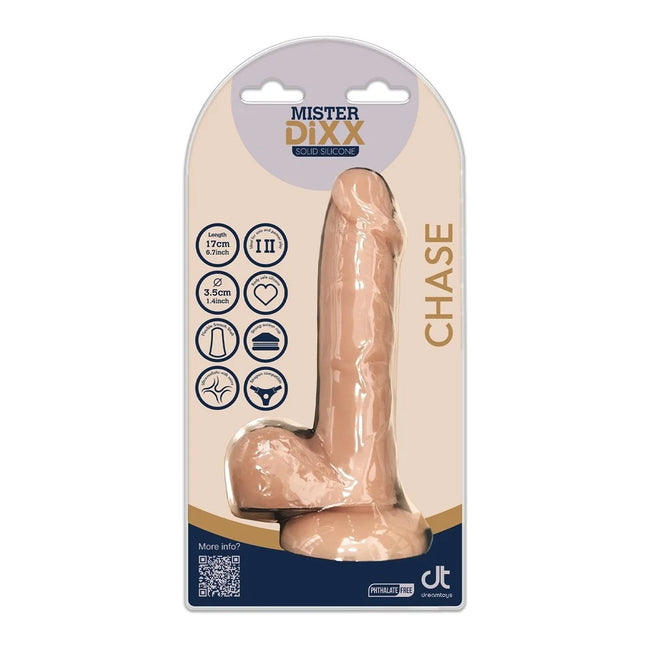Dream Toys Mr Dixx Chase realistyczne dildo silikonowe 17cm