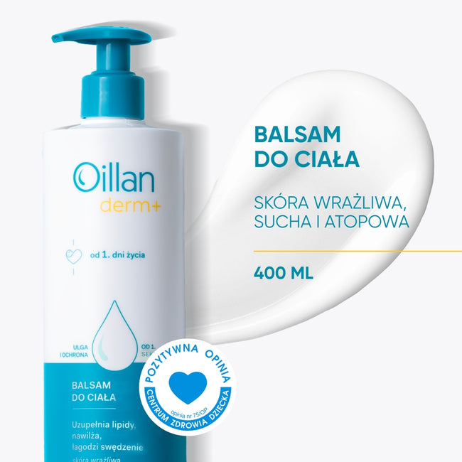 Oillan Derm+ balsam do ciała 400ml