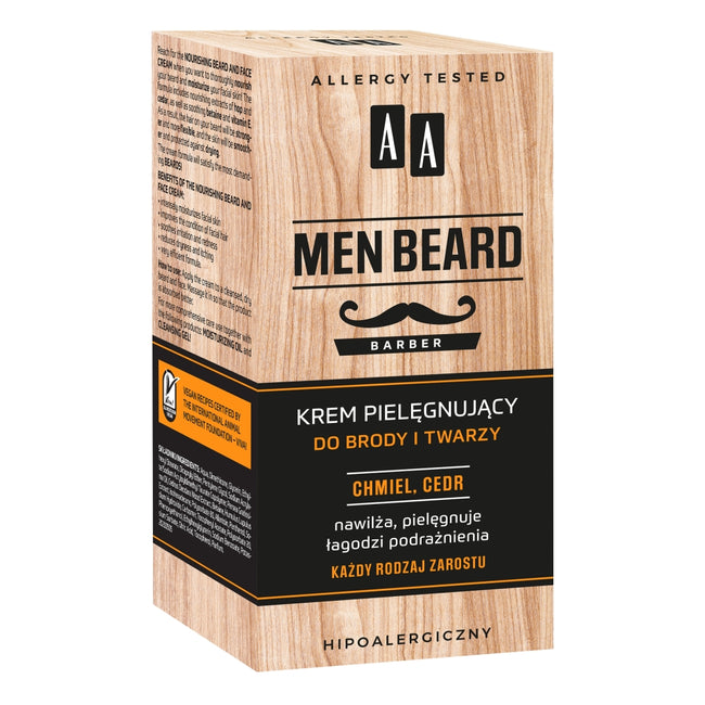 AA Men Beard krem pielęgnujący do brody i twarzy 50ml