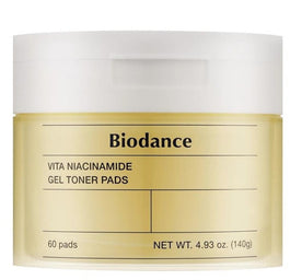 Biodance Vita Niacinamide Gel Toner Pads rozświetlające płatki żelowe do twarzy 60szt