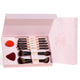JESSUP Peach Dust Perfection Beauty Kit zestaw dwustronnych pędzli do makijażu 7szt. + gąbeczki do makijażu 2szt. T506