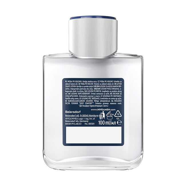 Nivea Men Deep Comfort antybakteryjna woda po goleniu 100ml