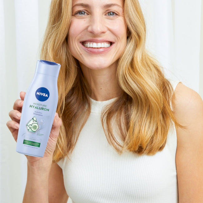 Nivea Moisture Hyaluron szampon nawilżający z kwasem hialuronowym 400ml