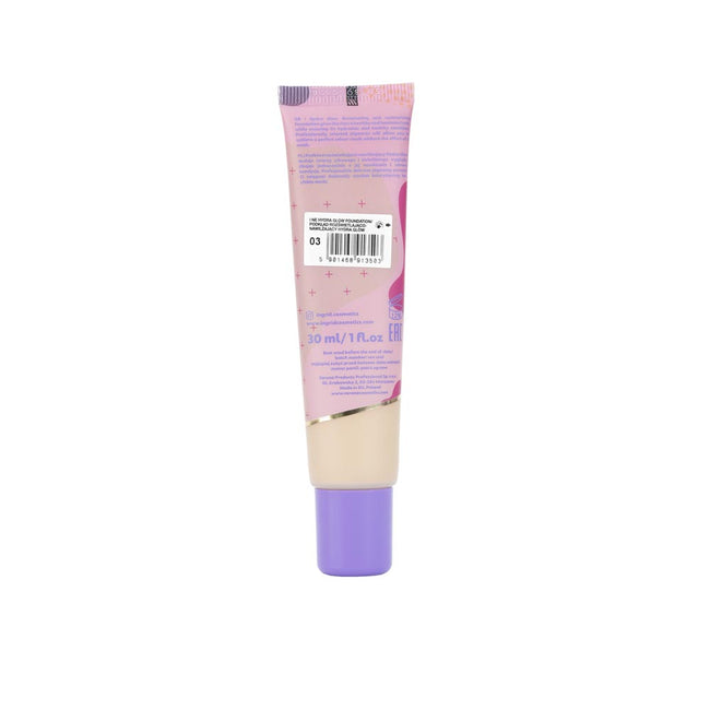 Ingrid Natural Essence Hydra Glow podkład rozświetlająco-nawilżający