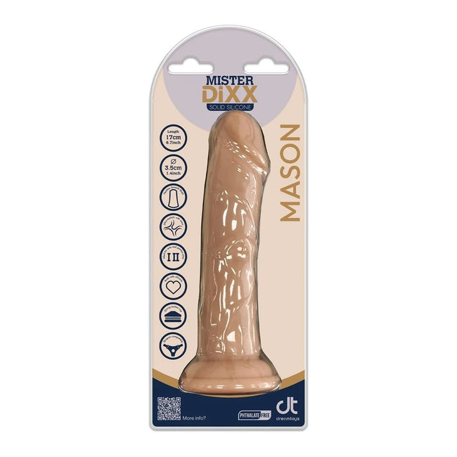 Dream Toys Mr Dixx Mason realistyczne dildo silikonowe 17cm