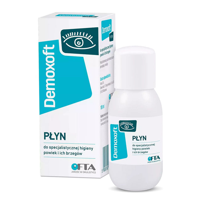 Demoxoft Płyn do specjalistycznej higieny powiek i ich brzegów 100ml
