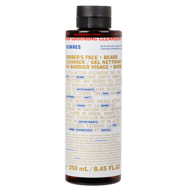 Korres Athenian Grooming żel do mycia twarzy i brody 250ml