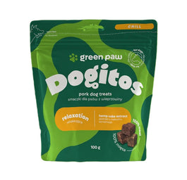 Green Paw Dogitos Relaxation smaczki relaksujące Wieprzowina 100g