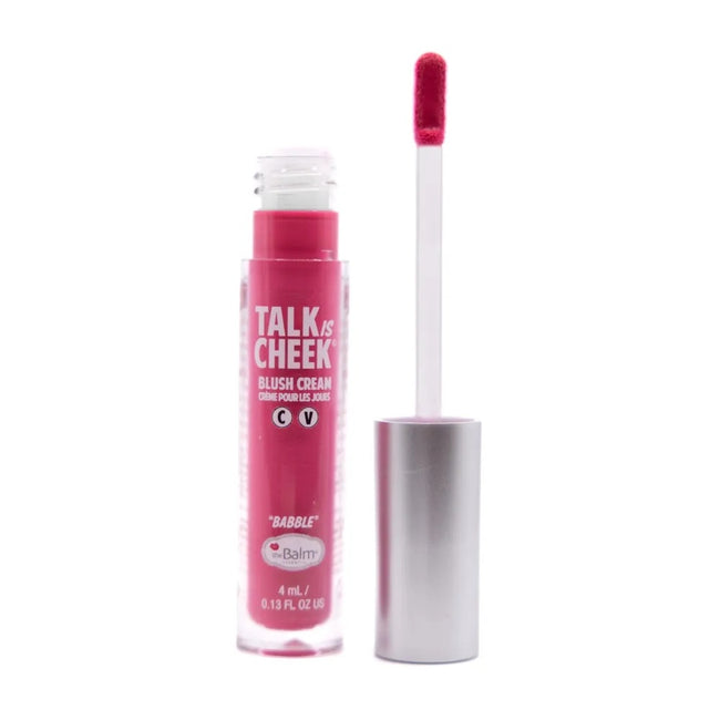 The Balm Talk is Cheek Blush Cream kremowy róż do policzków