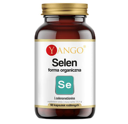 Yango Selen forma organiczna suplement diety 90 kapsułek