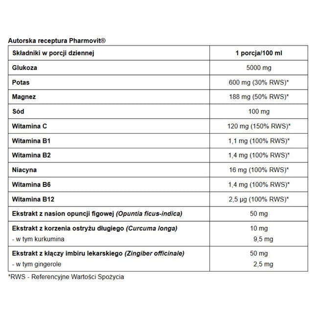 Pharmovit Afterparty Control Supples & Go suplement diety w płynie 100ml