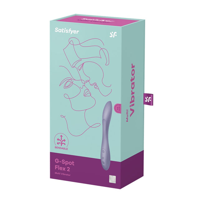Satisfyer G-Spot Flex 2 wibrator do punktu G Violet