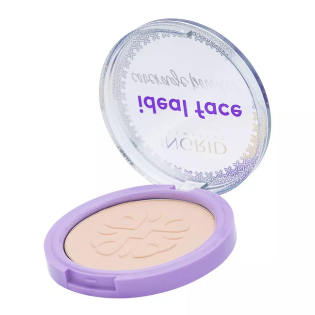 Ingrid Ideal Face puder prasowany z kwasem hialuronowym