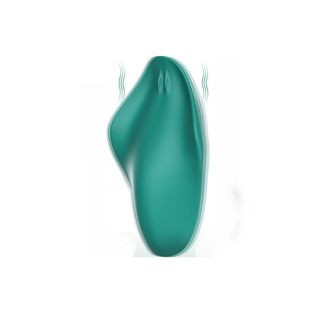 S-HANDE Manta-RTC dyskretny zdalnie sterowany wibrator typu panty z 9 trybami wibracji Dark Green