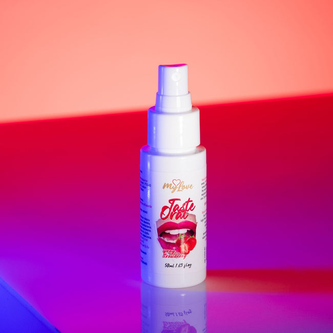 MyLove Taste Oral płyn do seksu oralnego Strawberry 50ml