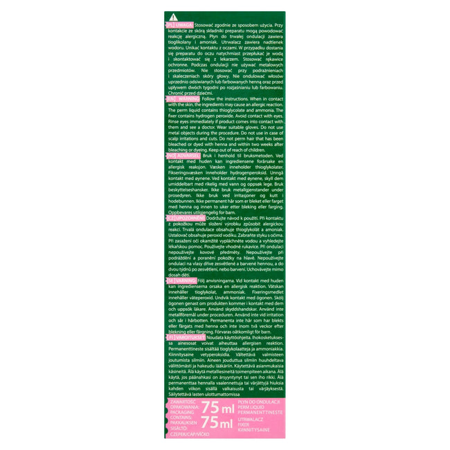Joanna Naturia Loki płyn do trwałej ondulacji Normalny 2x75ml