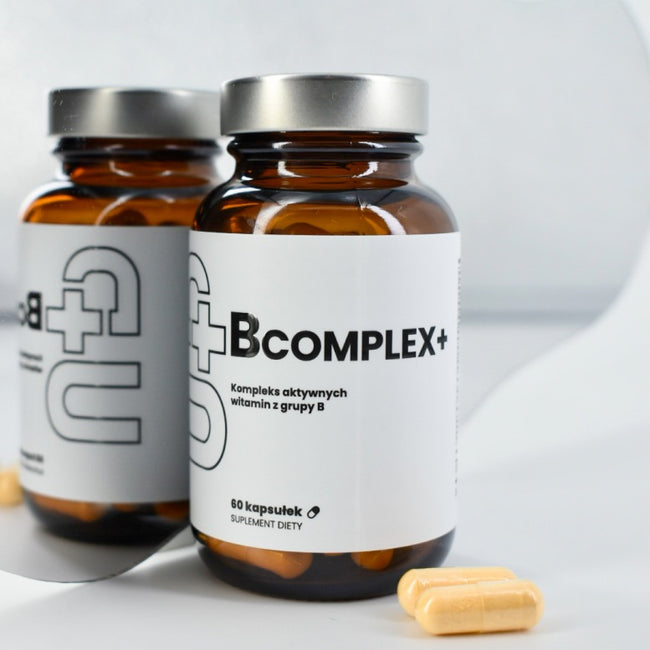 UP Health Pharma B Complex+ UP kompleks witamin z grupy B suplement diety 60 kapsułek
