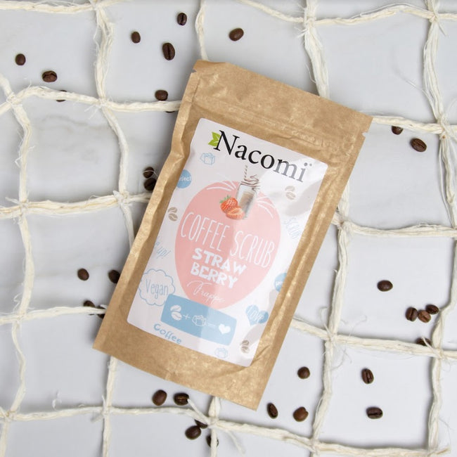 Nacomi Coffee Scrub peeling kawowy Truskawka 200g
