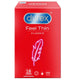 Durex Feel Thin Classic cienkie prezerwatywy lateksowe 18szt