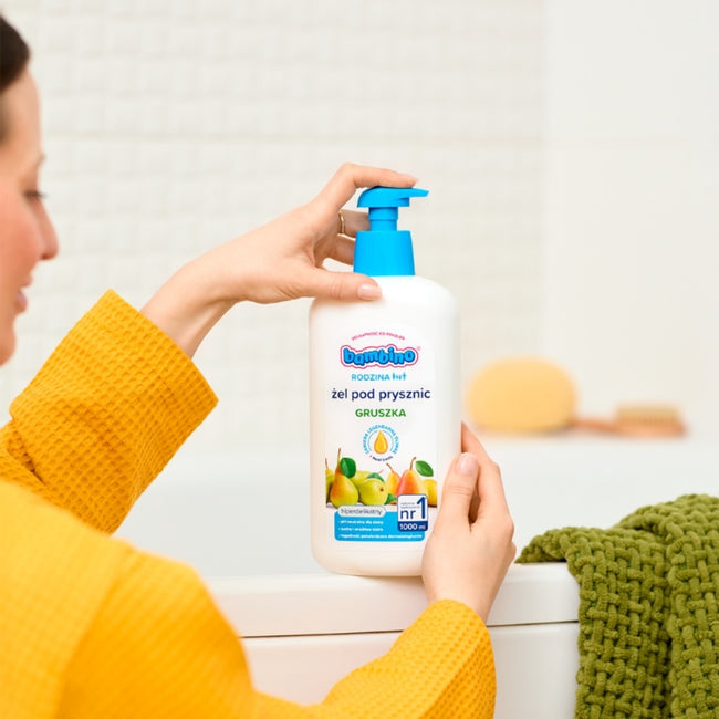 Bambino Rodzina żel pod prysznic hiperdelikatny Gruszka 1000ml