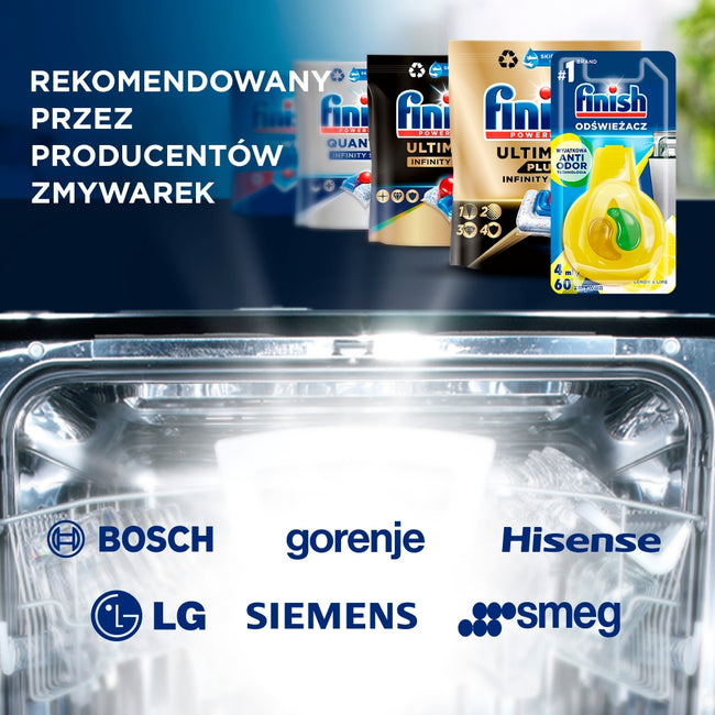 Finish Odświeżacz do zmywarki o zapachu cytryna i limonka 4ml