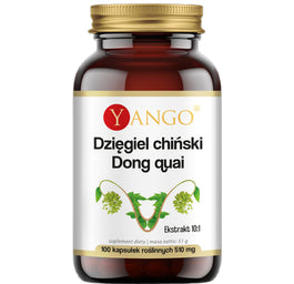 Yango Dzięgiel Chiński Dong Quai suplement diety 100 kapsułek