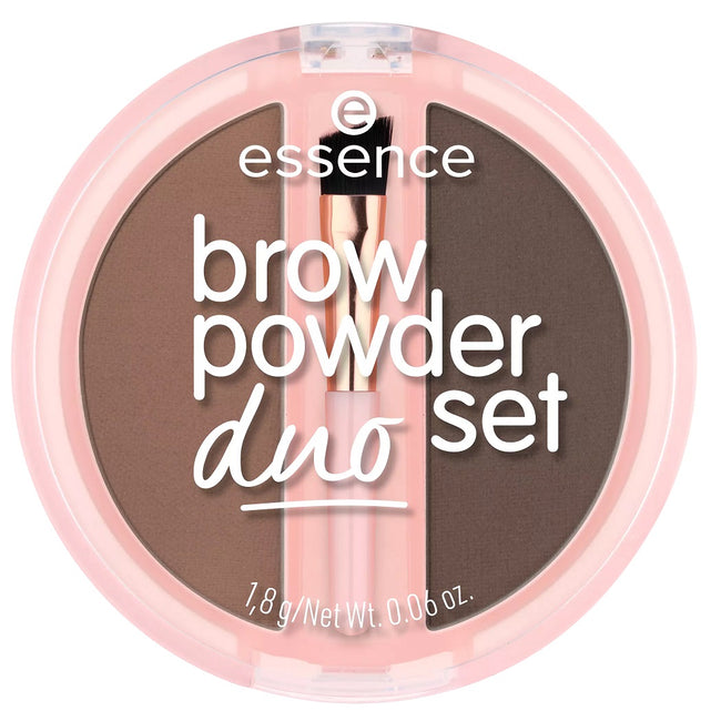 Essence Brow Powder Duo pudrowy zestaw do brwi