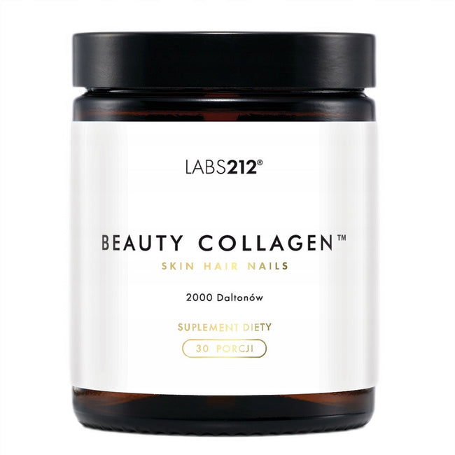 LABS212 Beauty Collagen kolagen wspierający kondycję włosów skóry i paznokci suplement diety 75g