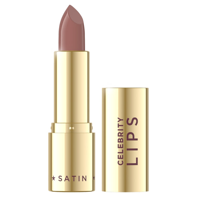 Eveline Cosmetics Celebrity Lips Satin kremowa pomadka o satynowym wykończeniu