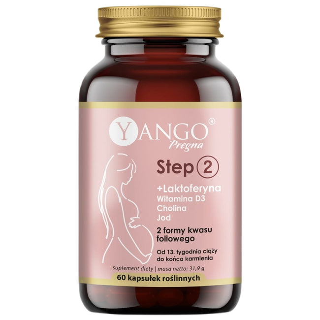 Yango Pregna Step 2 suplement diety 60 kapsułek