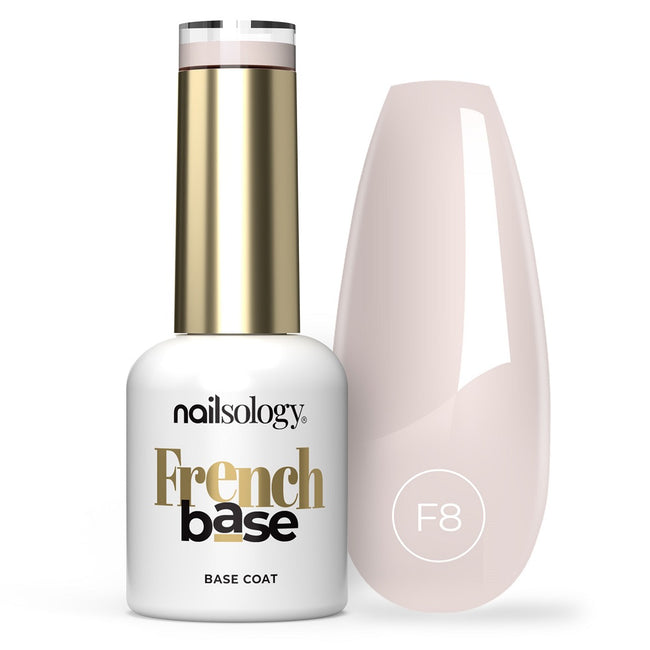 Clavier Nailsology French Base kolorowa baza hybrydowa F8 Rassjelly 8ml
