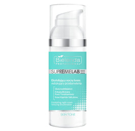 Bielenda Professional SupremeLab Skin Tone eksfoliujący nocny krem redukujący przebarwienia 50ml