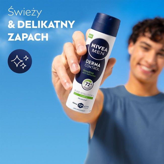 Nivea Men Derma Control Sensitive antyperspirant spray 150ml