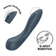Satisfyer G-Spot Wave 4 wibrator punktu G z ruchomą wypustką Grey