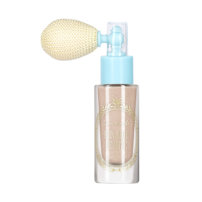 Lovely Bonjour Beaute Dust Highlighter rozświetlacz do twarzy ciała i włosów 2.5g