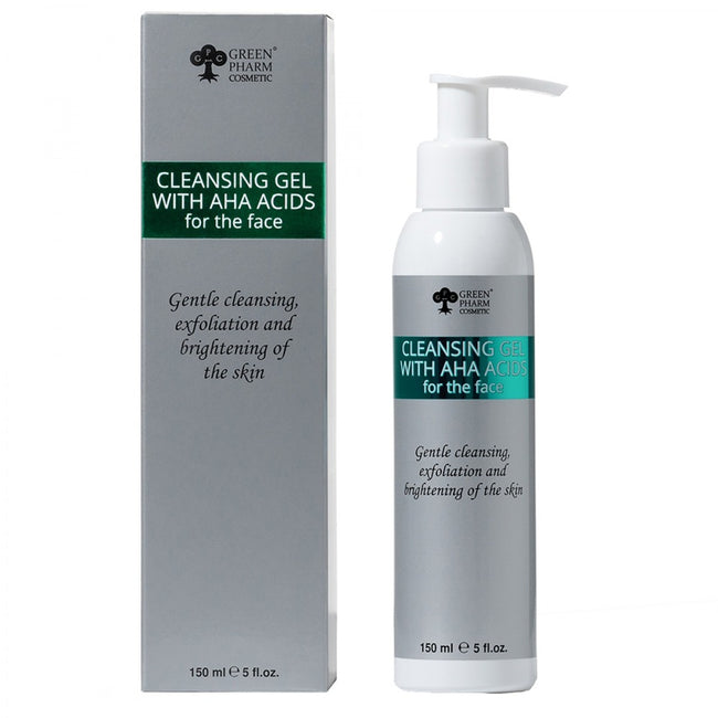 Green Pharm Cosmetic Żel do mycia twarzy z kwasami AHA 150ml