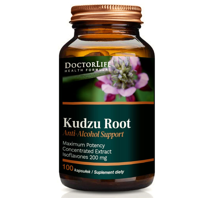 Doctor Life Kudzu Root 500mg suplement diety 100 kapsułek
