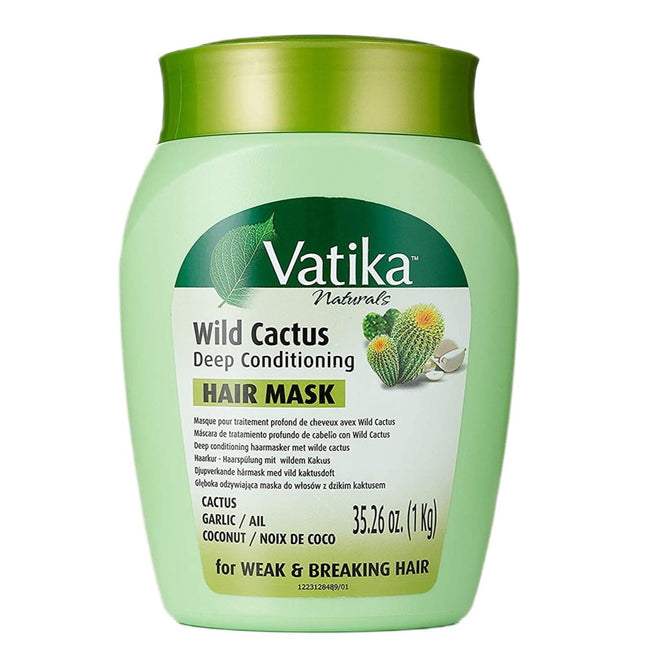 Dabur Vatika Wild Cactus intensywnie regenerująca maska do włosów 1kg