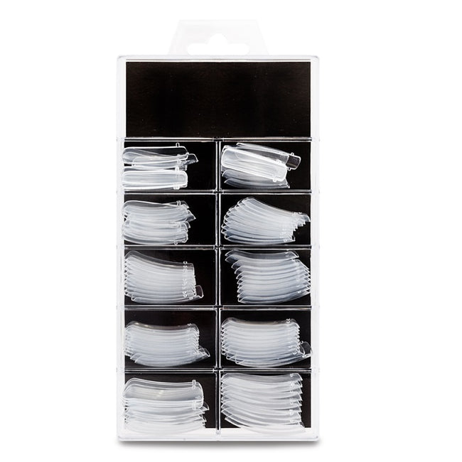 NeoNail Duo Acrylgel Tips formy/ tipsy do przedłużania paznokci akrylożelem 100szt