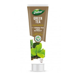 Dabur Green Tea Toothpaste pasta do zębów z ekstraktami z liści Zielonej Herbaty 100ml