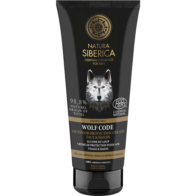 Natura Siberica Men Wolf Code ochronny krem do twarzy i dłoni na każdą pogodę 80ml