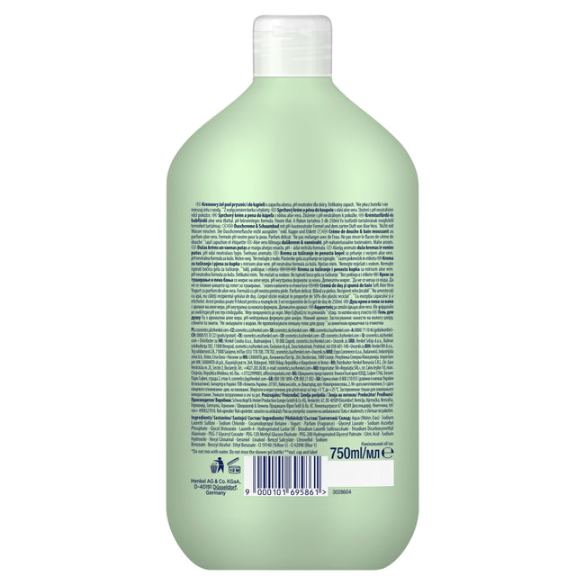 Fa Aloe Vera Yoghurt kremowy żel pod prysznic o zapachu aloesu 750ml