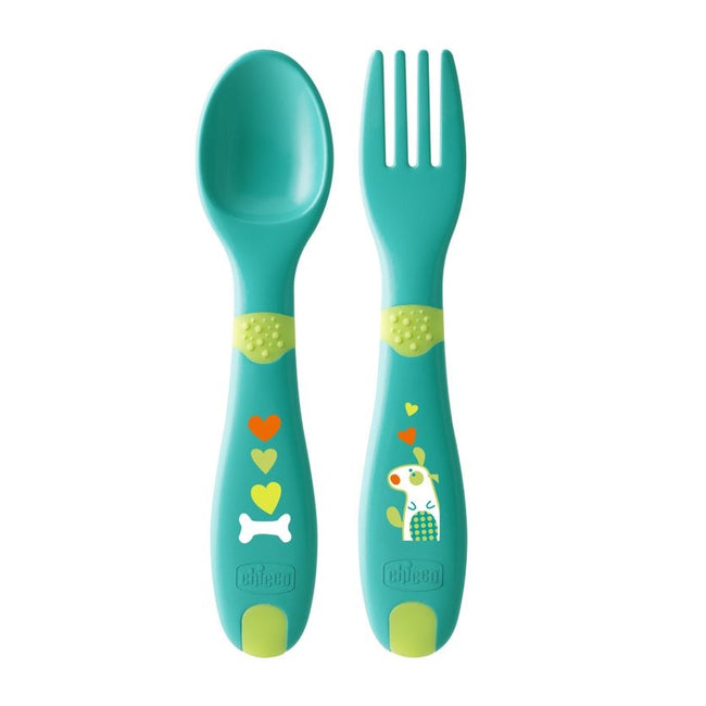 Chicco Pierwsze sztućce plastikowe