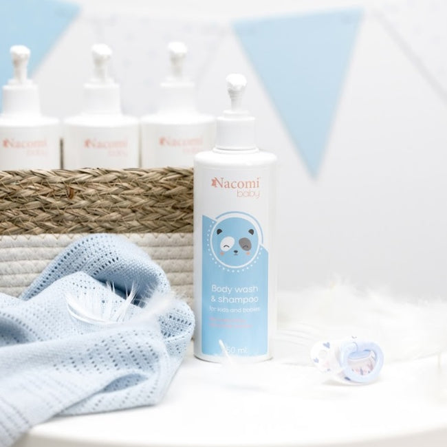 Nacomi Baby emulsja do mycia dla dzieci i niemowląt 250ml