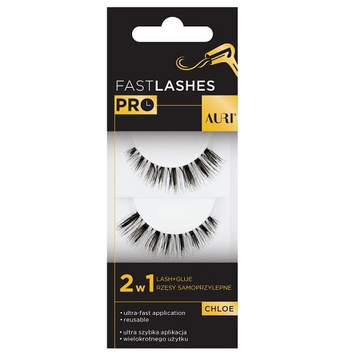 Auri Fast Lashes Pro rzęsy samoprzylepne 2w1 Chloe 1 para
