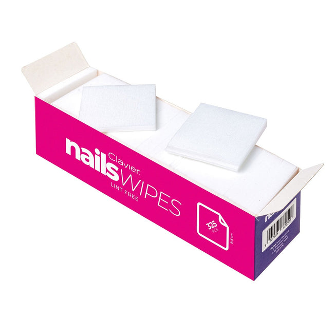 Clavier Nail Wipes waciki do paznokci bezpyłowe 325szt.