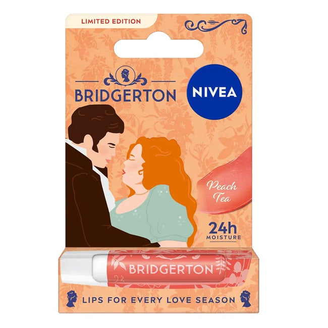 Nivea Bridgerton Edition Penelope&Colin pielęgnująca pomadka do ust