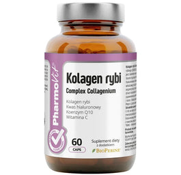 Pharmovit Kolagen rybi Complex Collagenium suplement diety 60 kapsułek
